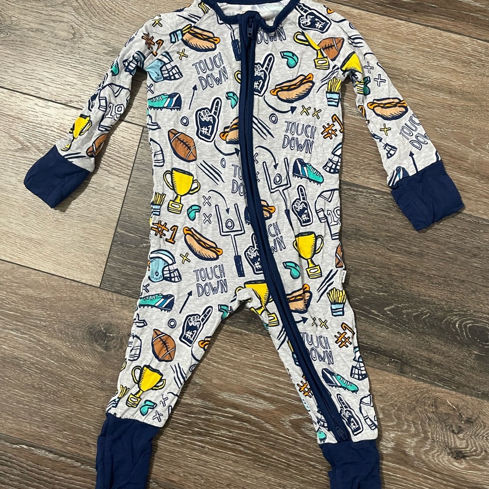 Never worn- Little Sleepies Zippy 3-6 months